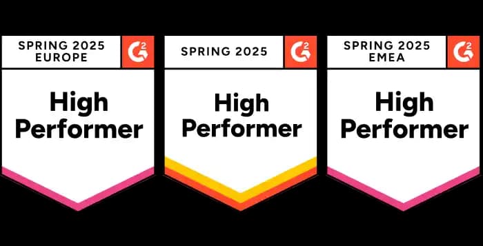 High Performer Spring 2025 on G2.com